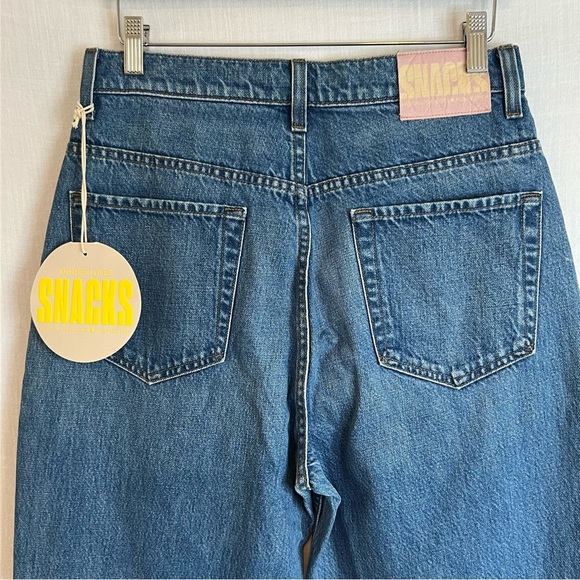 Mother SNACKS Cotton High Waisted Twizzy Skimp Jeans Delicious Memories 29 NWT's - Picture 7 of 8